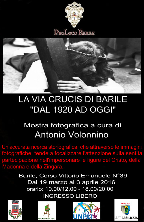 Mostra fotografica VIA CRUCIS BARILE