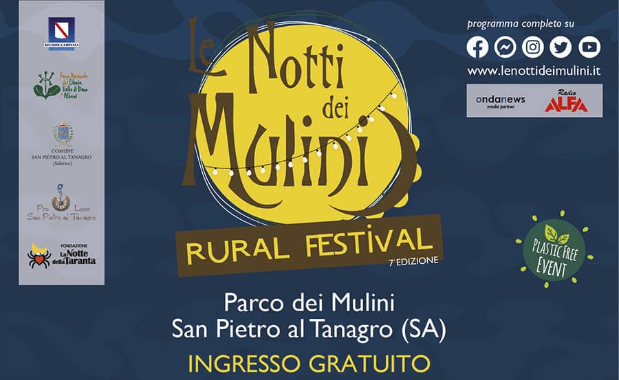 Le Notti dei Mulini Rural Festival a San Pietro al Tanagro (SA)
